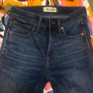Madewell High Rise Skinny Jeans